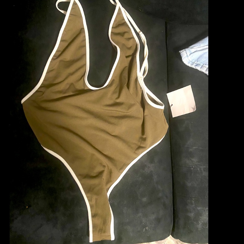 Dark Green Bodysuit